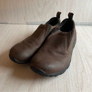 Merrell Jungle Moc Nubuck Clogs Size 6.5